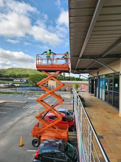 VerticalZA 12m battery operated scissorlift