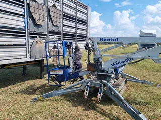 VerticalZA Nifty TD120TDAC - 12m Tracked Cherry Picker, ELECTRICAL Manlift