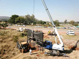 VerticalZA Mobile Crane SENNEBOGEN 643 M – 30m  40 tons