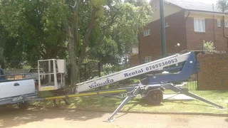 VerticalZA Cherry Picker Dino 180T - 18m, PORTABLE TRAILER-MOUNTED Electrical Manlift