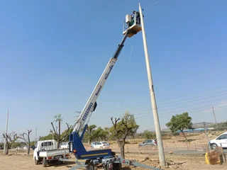 Verticalza Cherry Picker Dino 180t - 18m, Portable Trailer-mounted Electrical Manlift