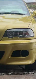 BMW E46 M3 headlights and kidney only!
