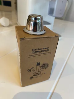 Perfect Condition Nespresso Lattissima One &#43; Stainless Reuseable Capsule