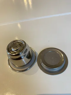 Perfect Condition Nespresso Lattissima One &#43; Stainless Reuseable Capsule