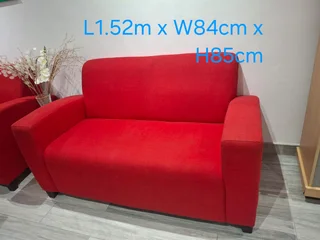 2 x 2 seater Couches for sale- price neg.