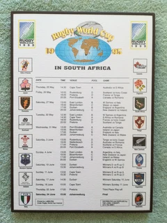 South African Rugby Memorabilia