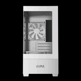 Gamdias AURA GC9M WH ARGBCOMPACT PANORAMIC ARGB MICRO-TOWER CASE