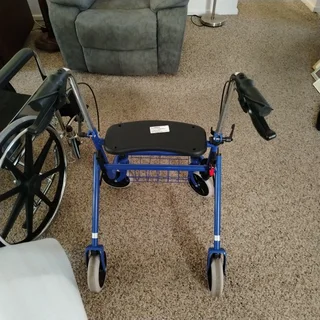 Wheelchair and Walker for elderly  as new for sale unused