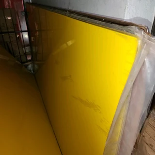 3mm Yellow Acrylic Sheets (A.K.A Plexiglass/Perspex)