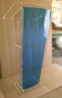 Blue Colour style Acrylic Podiums
