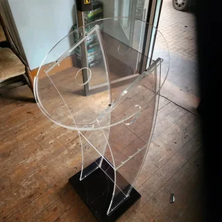 Custom Made Clear Style Acrylic Podiums