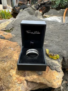 Mens Thomas Sabo &#39;Designer Band&#39; -Ring