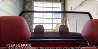 BMW 2 Series Convertible Wind Deflector F23 model year 2014- 2021