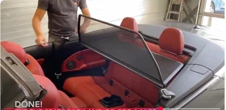 BMW 2 Series Convertible Wind Deflector F23 model year 2014-2021