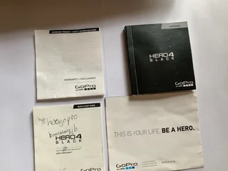 GOPRO HERO 4 BLACK CAMERA