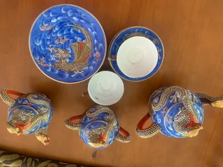 Vintage Japanese Tea Set