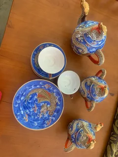 Vintage Japanese Tea Set