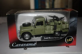 Land Rover Series Iii Army Gun Truck. (ref 1021)