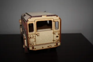 LAND ROVER DEFENDER 110 (DIY WOOD MODEL) (REF 1046)