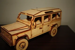 LAND ROVER DEFENDER 110 (DIY WOOD MODEL) (REF 1046)