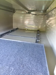Camper trailer with tent and extras