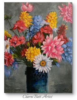 Floral painting