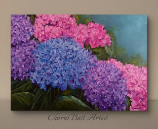 Hydrangea original painting