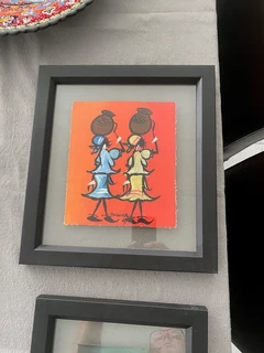 African Art Painting Water paint Beautiful See pics