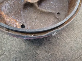 Baywindow kombi wheel drum