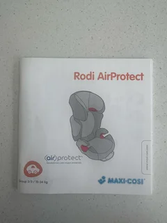 Rodi Airprotect Car seat Red - used in very good condition