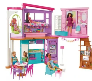Malibu Barbie House Toy Doll House