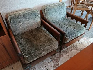 Antique Single Chairs (Imbuya Wood)