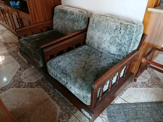 Antique Single Chairs (Imbuya Wood)