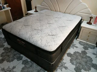 Megapedic Queen Bed with Pillow Top Foam Mattress