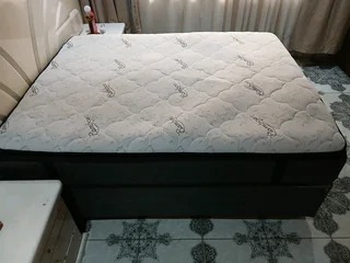 Megapedic Queen Bed with Pillow Top Foam Mattress