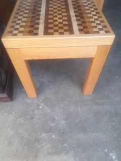 Lounge coffee table various designs in wood. 1 large table and 2 side coffee tables