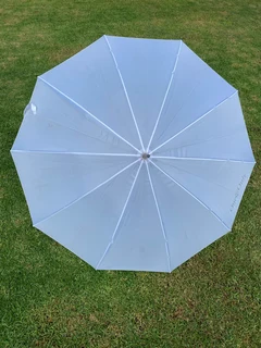 23″ Wooden Shaft and Hooked Handle Umbrella