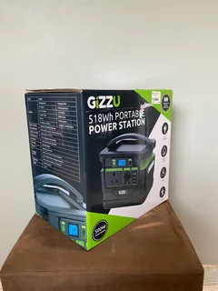 New Gizzu 500w portable power station