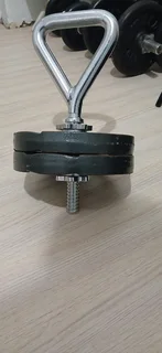 Loading Pin with Single Handle (Home Gym Attachment) Including 2x5kg weight plates