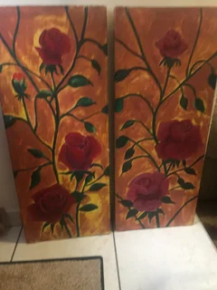 Rose paintings