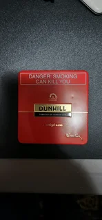 Dunhill collectable cigarette case