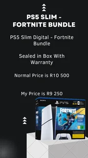 PS5 Slim - Fortnite Bundle