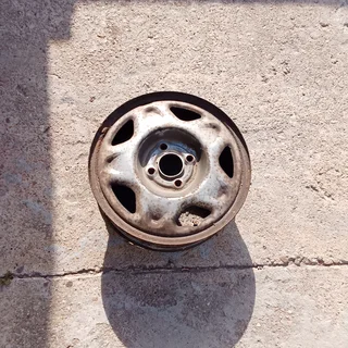 14 inch chev spark 1.2L steel rims, with center caps [ each R250]