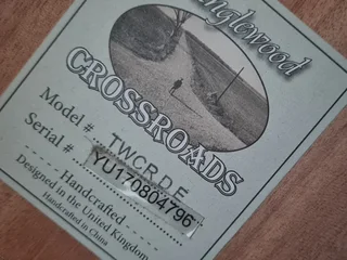 Tanglewood Crossroads Electro-Acoustic Guitar