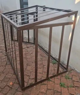 Custom made cage with lockable door