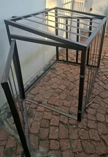 Custom made cage with lockable door