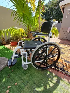 Disability Self propelled commode/shower chair