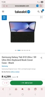 Samsung galaxy tab s9 ultra keyboard cover