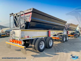 2019 Alutip Sidetipper Aluminium – 40M³ 38 Ton Max Payload – Link Trailer