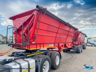2023 TRANSPEC SIDETIPPER - 45M3 LINK TRAILER